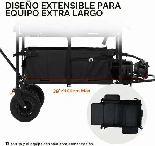 Vista 3 de TARION Video Producción Carro Accesorios Caja Plegable Titanrig Organizador