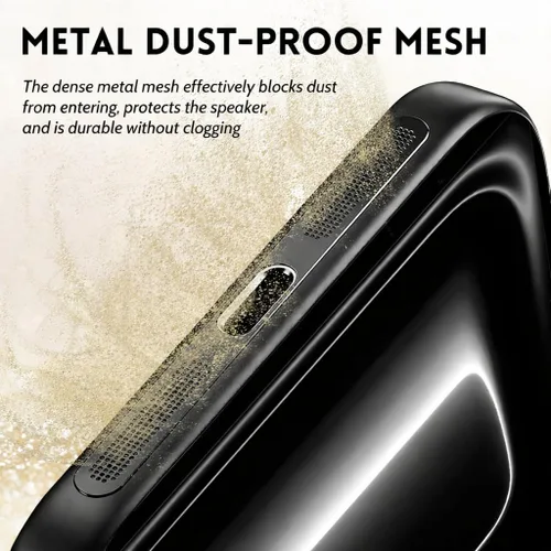 Vista 3 de Mizi Enchufe antipolvo USB C, paquete de 4 protectores de puerto de carga para iPhone 17 Pro Max, accesorios de limpieza completos - Negro