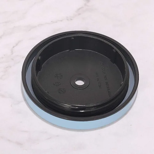 Vista 4 de Ulalaza Vaso de agua de acero inoxidable aislado con tapa, botella de agua, aislamiento térmico, taza fría portátil de acero inoxidable, pajita