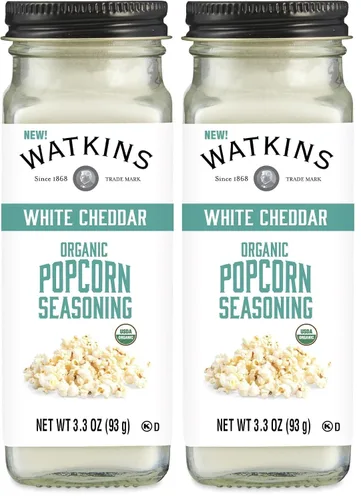 Vista 10 de Watkins Condimento orgánico gourmet de mantequilla y sal para palomitas de maíz, 5.3 onzas