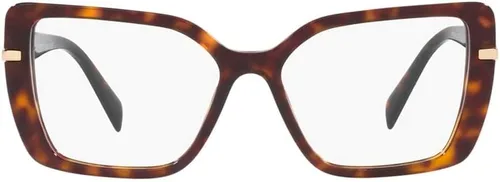 Vista 2 de Prada PR 03ZV Tortoise 5516140 - Marco de gafas para mujer, Carey