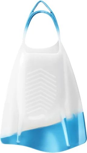 Vista 4 de TYR Hydroblade - Aletas de entrenamiento de natación, color azul, talla XL