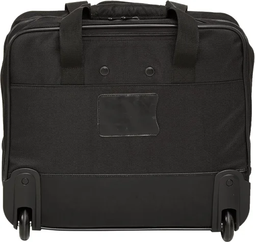 Vista 5 de Amazon Basics Funda con ruedas para laptop, 15.6 pulgadas, color negro