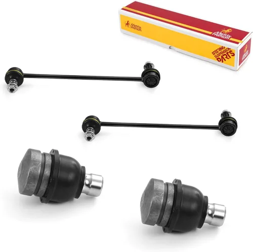 Vista 197 de Metrix Premium Chassis Parts - Juego de 4 piezas de articulación de rótula superior y barra estabilizadora delantera para Ford Ranger RWD 1998-2011