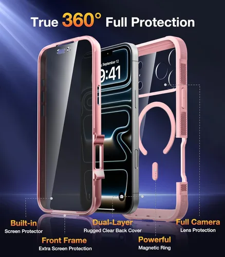Vista 267 de DIACLARA - Funda transparente compatible con iPhone XR 6.1 pulgadas 2018