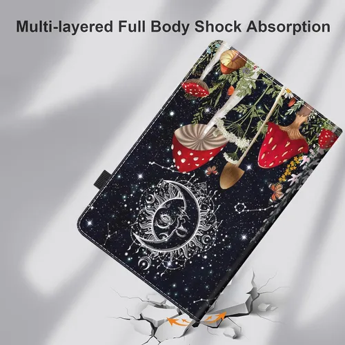 Vista 3 de Funda para Amazon Kindle Fire Max 11 (13ª generación, versión de 2023) 11, funda plegable de ajuste delgado con encendido/apagado automático