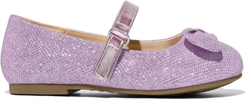 Vista 6 de K KomForme Zapatos planos de ballet para niña, antideslizantes, suaves, Mary Jane, para caminar, fiesta, zapatos de vestir para niños pequeñosniños
