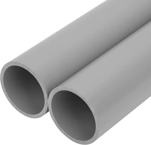 Vista 9 de 4 tubos de PVC de 1-1/2 pulgadas de largo, tubo rígido de PVC Sch40 de 17 pulgadas de largo, tubos redondos de tubería para instalación de cableado