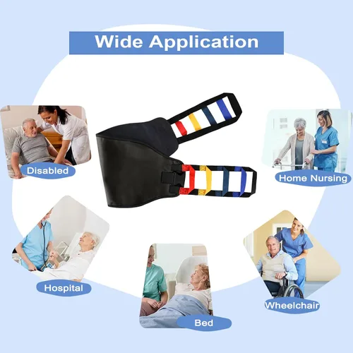 Vista 8 de Cinturón de transferencia para cinturones de marcha para ancianos con asa Heavy Duty Patient Lift Belt,Mobility Lifting Aid,Gate Belts Medical for
