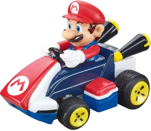 Vista 13 de Carrera RC Nintendo Mario Kart Mini coche de juguete de control remoto coleccionable de 2.4 GHz - Luigi Official Licensed Mario Miniature