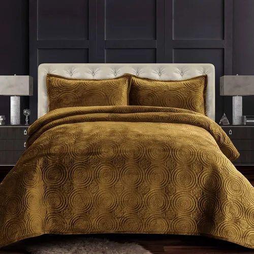 Vista 14 de Tribeca Living Juego de edredón de terciopelo de gran tamaño individual, ropa de cama de terciopelo suave de 260 GSM para una comodidad lujosa, Negro