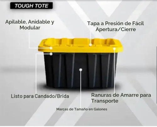 Vista 3 de HDX HDX - Bolsa de almacenamiento de plástico de polipropileno resistente, 27 galones, color negro (paquete de 4)