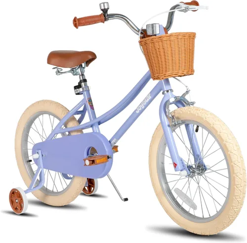 Vista 13 de JOYSTAR Fantasy Girls Bike for 2-12 Years Old Toddlers and Kids, 12" 14" 16" 18“ 20" Retro Style Kids Bike with Training Wheels