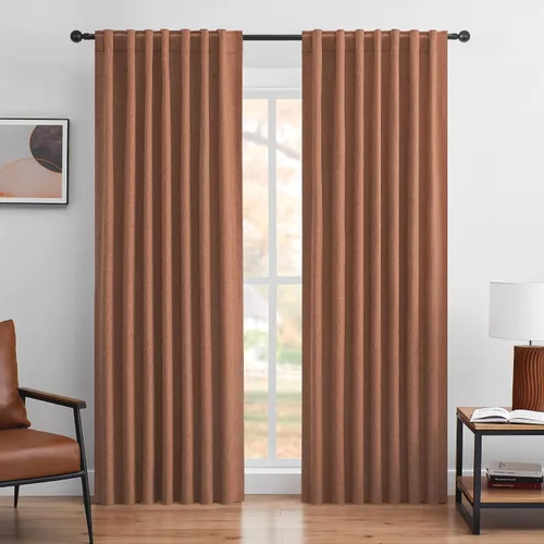 Vista 21 de UHITECH Short Blackout Curtains for Bedroom 24 Inch Long 2 Panels, Beige