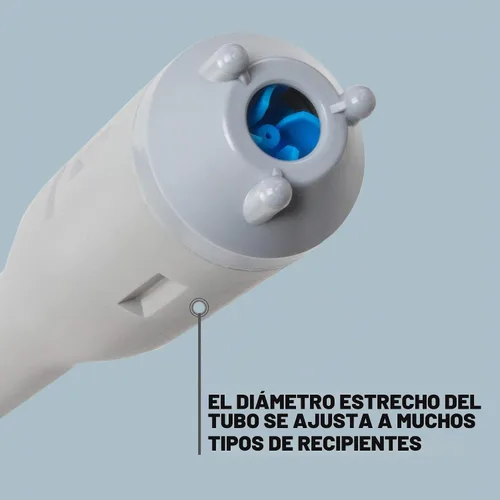 Vista 8 de Jumbl - Bomba automática de transferencia de combustible con parada automática, 3 veces más potente, alimentada por batería tipo D, manguera
