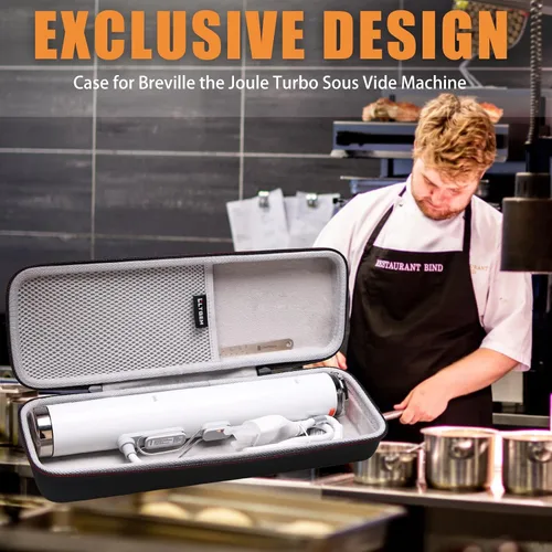 Vista 7 de LTGEM - Funda compatible con la máquina Breville BSV600PSS/CS10001 Joule Turbo Sous Vide (solo funda)