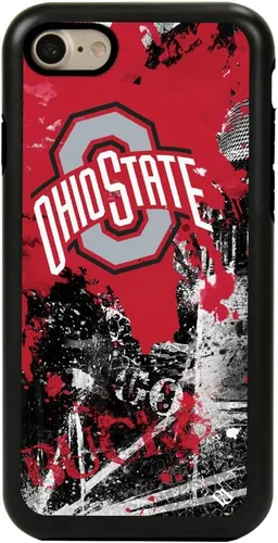 Vista 20 de Guard Dog NCAA - Funda híbrida para iPhone 7/8/SE Paulson Designs, color negro