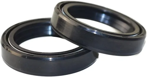 Vista 2 de AHL Juego de retenes de aceite de choque de horquilla delantera y sello de polvo 1.496 in x 1.969 in x 0.433 in para Kawasaki KLR650 1987-2003