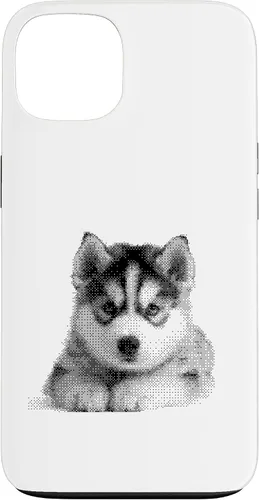 Vista 7 de Cute Siberian Husky for Dog Mom and Paw Parents Case for iPhone XR