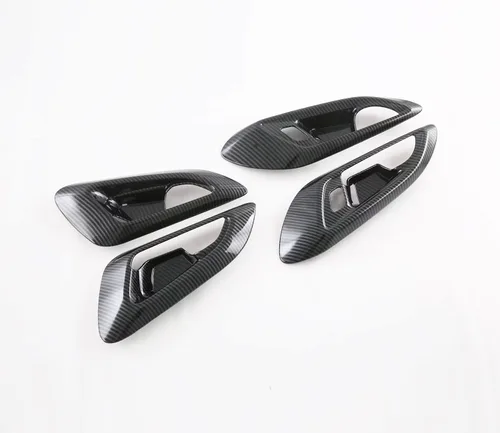 Vista 6 de Accesorios para el interior del automóvil compatibles con Chevrolet TRAX 2023 2024, manija de puerta, cubierta de panel de cuenco, bordes de marco