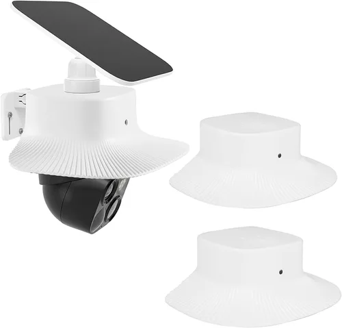 Vista 10 de Funda de lluvia compatible con Eufy Security SoloCam S340 (versión 2026), parasol para Eufy S340, resistente a la intemperie, cubierta de cámara