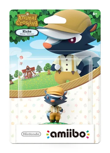 Vista 2 de Kicks amiibo (serie de cruces de animales)