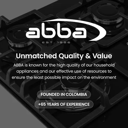 Vista 7 de ABBA - Placa de cocina de gas de 30 pulgadas con 5 quemadores sellados, superficie de vidrio templado con quemadores SABAF, estufa de gas natural