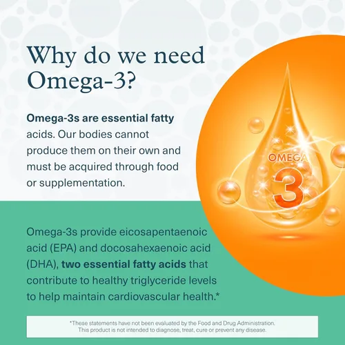 Vista 9 de Youtheory Omega respetuoso con el océano, algas veganas Omega 3, 60