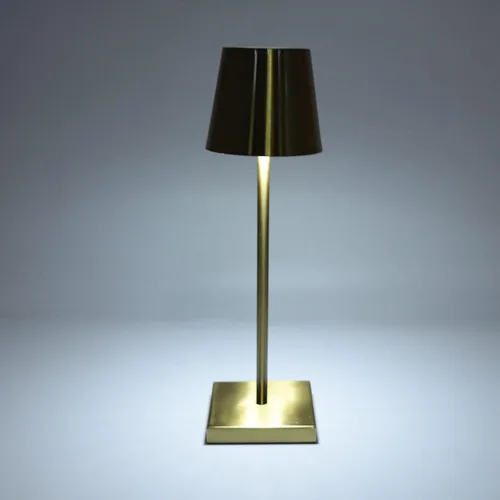 Vista 9 de ASHATA Lámpara táctil LED, lámpara inalámbrica, moderna, simple, recargable, de alto brillo, regulable, interruptor táctil inalámbrico