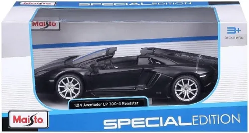Vista 6 de Maisto Lamborghini Aventador Roadster, Modelo Automóvil 1:24, Modelo Fertige