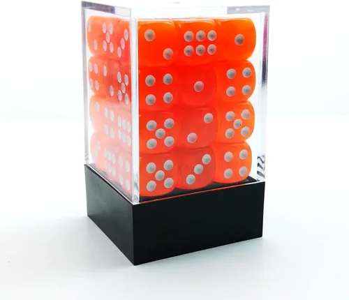 Vista 19 de Bescon 0.472 in 6 lados dados 36 en cubo, 0.472 in seis caras Die (36) bloque de dados, efecto Géminis en todos los colores surtidos de flores