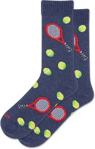 Vista 48 de Hot Sox Calcetines deportivos y atléticos divertidos para hombre, paquete de 1 par, regalos de moda novedosos y divertidos Por encima del par