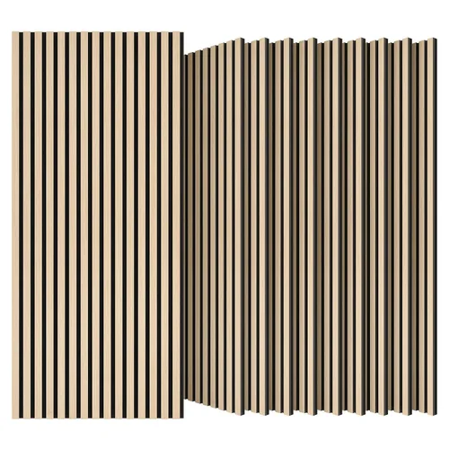 Vista 23 de TONOR Paneles de pared de madera para decoración de paredes interiores, paquete de 2 unidades de 47.2 x 23.6 pulgadas