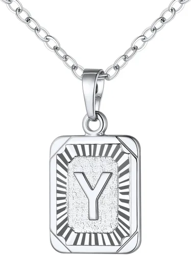 Vista 33 de U7 Initial Necklaces for Women a. Oro