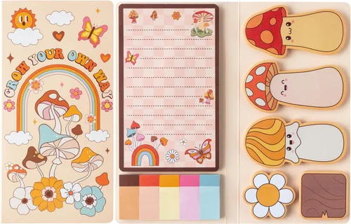 Vista 11 de B1ykin Juego de Notas Adhesivas Lindas - Bloc de Notas Autoadhesivas A+ Amazing Teacher, 550 Hojas de Páginas de Memo para Escritura, Bloc de Notas