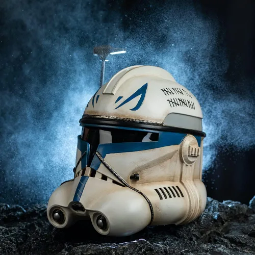 Vista 4 de Evere SW Clone Arc Commander Casco Cosplay Deluxe Halloween Coleccionable Prop