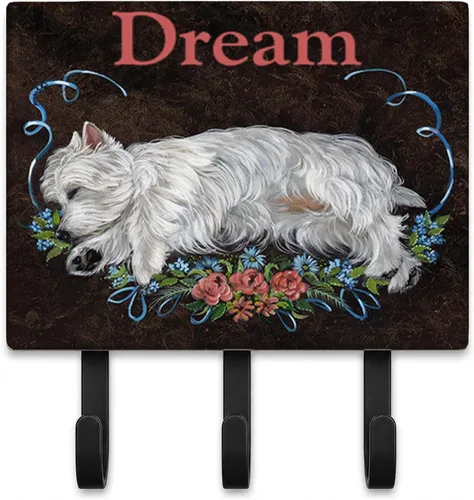 Vista 42 de Caroline's Treasures Bichon Frise Sisters - Ganchos para correa o llavero, multicolor