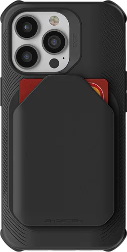 Vista 17 de Ghostek Exec - Funda tipo cartera para Galaxy Z Fold 4 con soporte magnético para tarjetas de crédito, protección de bisagra, carga inalámbrica