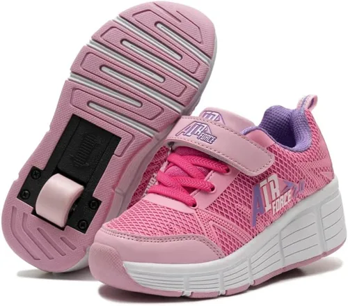 Vista 11 de SDSPEED Patines con ruedas para niños - Zapatillas de ruedas para niños y niñas
