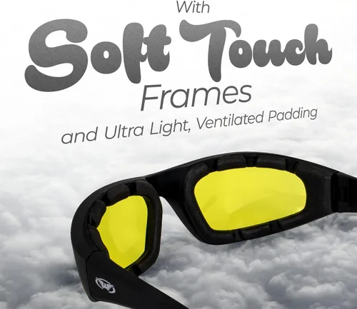 Vista 8 de Global Vision Eyewear - Gafas de sol Kickback con espuma EVA