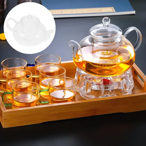 Vista 3 de Casa Tetera Delicada Hervidor Perfumado Resistente al Calor Mango Ergonómico