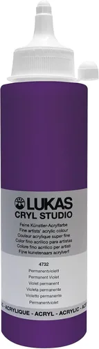 Vista 60 de Lukas CRYL Studio Artist - Pintura acrílica para artistas, Alizarín Carmesí, tubo de 125 ml - Pinturas acrílicas de alto pigmento para pintura
