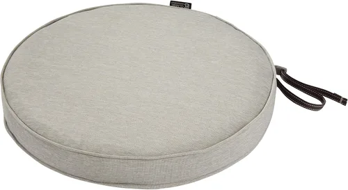Vista 10 de Classic Accessories Montlake FadeSafe - Cojín para silla de exterior, resistente al agua, 15 pulgadas de diámetro x 2 pulgadas, color beige antiguo