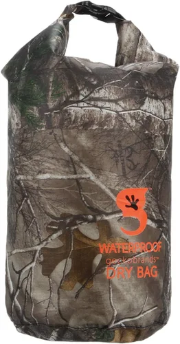Vista 2 de geckobrands Bolsas secas de compresión ligeras, paquete de 2 – Realtree - Bolsas impermeables de 8.8L y 4L para caza, pesca y equipo al aire libre
