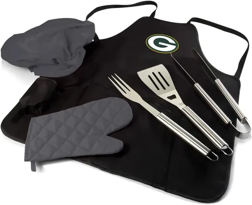 Vista 24 de Picnic TIME NFL BBQ Delantal Tote Pro Grill Set