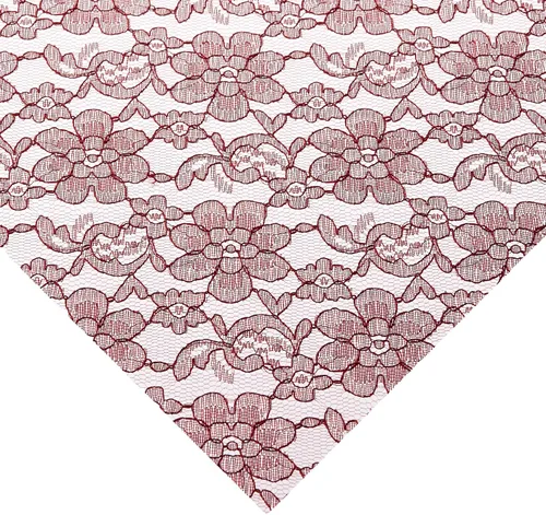 Vista 5 de Raschelle Lace Negro, Tela por yarda