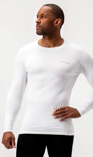 Vista 2 de DEVOPS Paquete de 2 camisas térmicas de compresión de manga larga para hombre