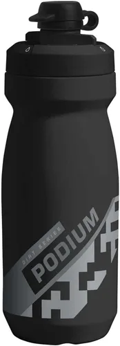 Vista 6 de CamelBak Podium - Botella de agua sucia de 15 onzas, Deep Sea Digi Camo Mud Cap Protection, Easy Squeeze Design, High Flow Self Sealing Cap