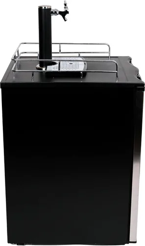 Vista 9 de Frigidaire EFRB200 Barra de cerveza Kegerator de acero inoxidable de 6.1 pies cúbicos