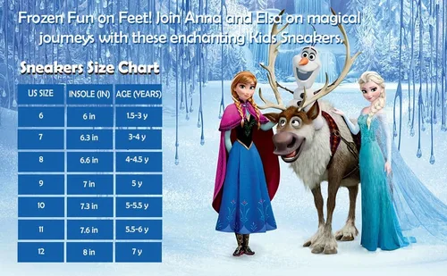 Vista 2 de Disney Frozen 2 - Tenis iluminados para niñas pequeñas
